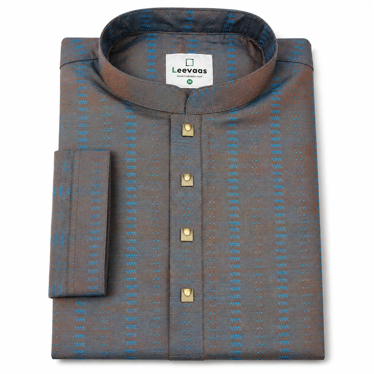 Premium Jacquard Panjabi Blue